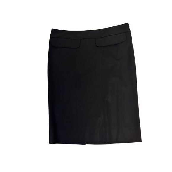 Burberry London Black Knee-Length Women's Skirt US Size 6 - Picture 1 of 6